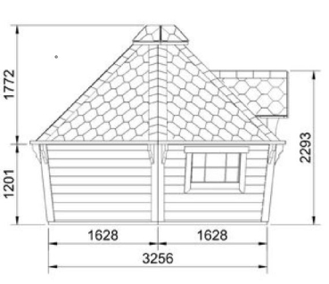 Preview: Campingkota 9,2 m² als Ferienhaus und Rückzugsort im Grünen